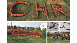 我司組織開展野外拓展活動(dòng)