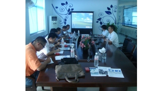 市金融辦謝主任、縣府辦周主任一行蒞臨考察指導(dǎo)