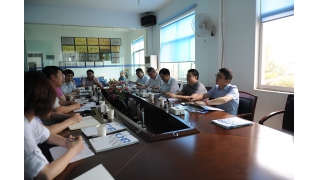 浙江省產(chǎn)業(yè)集群示范區(qū)現(xiàn)場考核組蒞臨企業(yè)調(diào)研指導