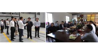 麗水市委副書記、市長黃志平調(diào)研企業(yè)