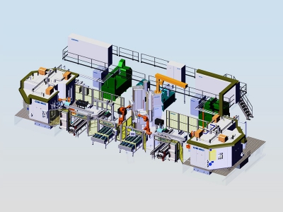汽車支架自動(dòng)化超級(jí)生產(chǎn)線 SBPL系列
